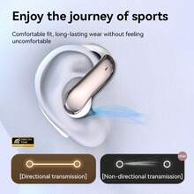 2026 New Open-Ear Bluetooth Headphones, Over-Ear Non-In-Ear, Lightweight And Weightless Wear, HD Call And Music Headphones, For Sports, Fitness, And Commuting, Unisex Gift - View 7