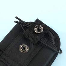 Outdoor Tactical Walkie Talkie Storage Pouch - Multifunctional Phone And Radio Holster, Tactical Waist Bag, Protective Case - Multicolor - View 8