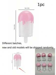 1/6 Set Colorful Popsicle Cupcake Liners, Candy Gift Boxes, Candy Jars, Ice Cream Shaped Candy Boxes, Reusable Transparent Ice Cream Bar Gift Boxes, Suitable For Birthday, Wedding Party Decorations - Multicolor - View 10