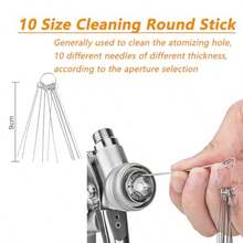 31 Piece Multi-Purpose Spray Tool Cleaning Kit With Spray Tools Filters, Paint Tools Clean Kit  Cleaning Kit For HVLP Gravity, Suction, Detail Paint Tool, - As Pic - View 5