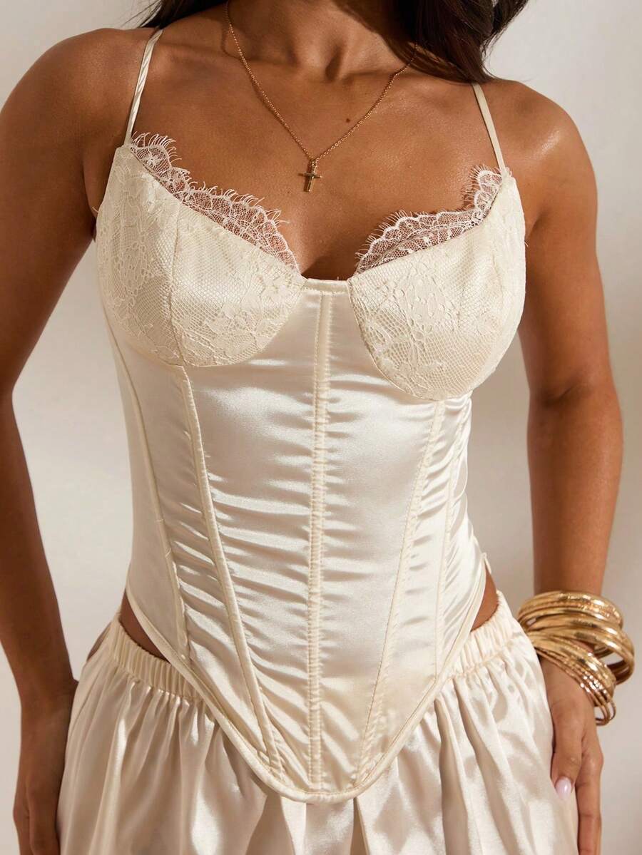 Women's Backless Top For Spring/Summer Holidays - White - View 1