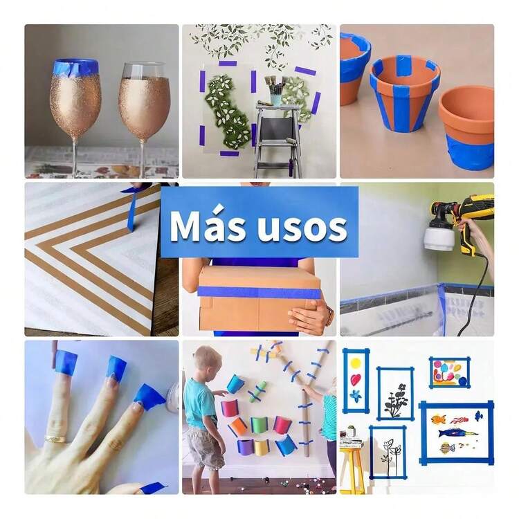 Textured Paper Tape - 4'lü maskeleme bandı seti - Görünüm 7