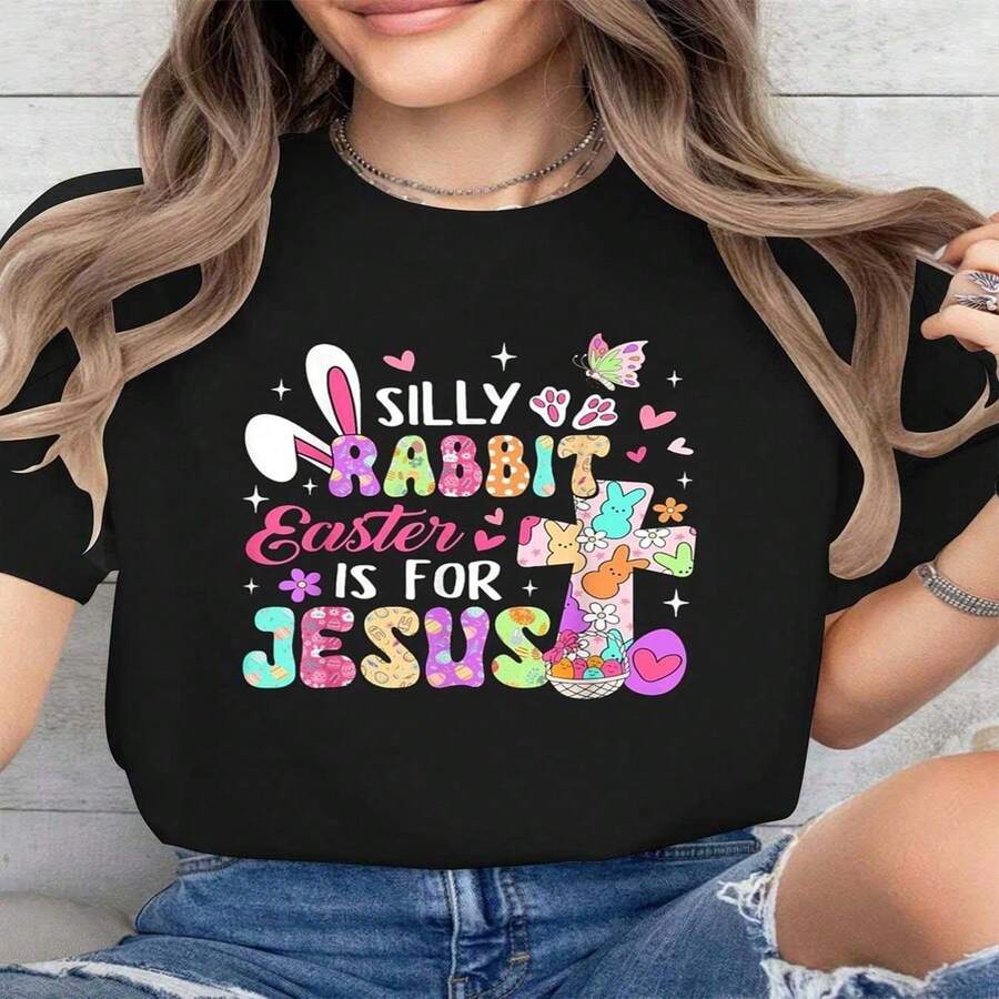 Piece Women's White Cotton T-Shirt With Amity Island Surfing Graphic Print, Breathable Quick-Drying And Wrinkle-Resistant Fabric, Round Neck, Short Sleeve, Casual Summer Beach We - 酒紅色 - 查看 1