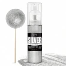 Edible Glitter Spray - 22g Edible Luster Dust Metallic Glitter For Drinks, Cake Decorating, Baking - Food Coloring Powder Shimmer For Cocktail, Icing, Candy - View 11