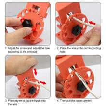 Handheld Copper Wire Stripper Manual Copper Wire Stripping Machine Cable Stripper Tools - A - View 11