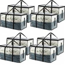 Clothes Storage Bags Large Zipper Moving Wardrobe Organizer Set - View 10