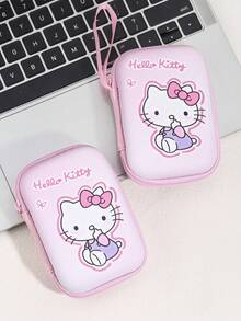SANRIO EVA Data Cable Organizer Case, Shockproof Portable Storage Pouch For Data Cables, Earbuds, And Small Electronic Accessories - Multicolor - View 4