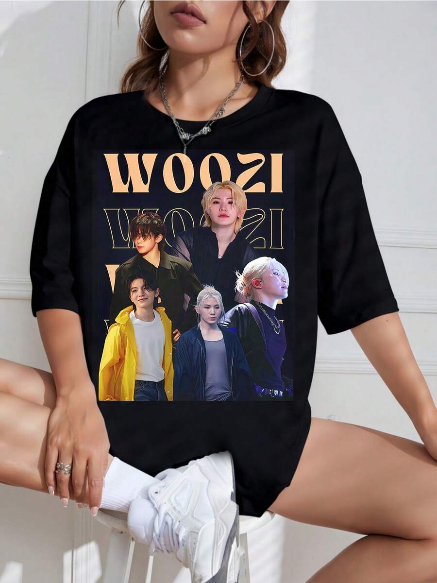 Women T-Shirts - Black - View 1