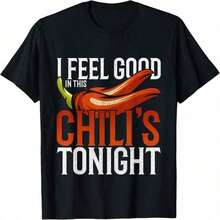 Funny Chili Cook Off Kitchen T-Shirt - Black - View 1