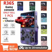YIYI R36S Retro Handheld Game Console, 3.5-Inch Large IPS Screen, Built-In 20000+ Classic Games, 3500mAh Battery, Open Source Linux System, Portable Pocket Video Game Player - View 3
