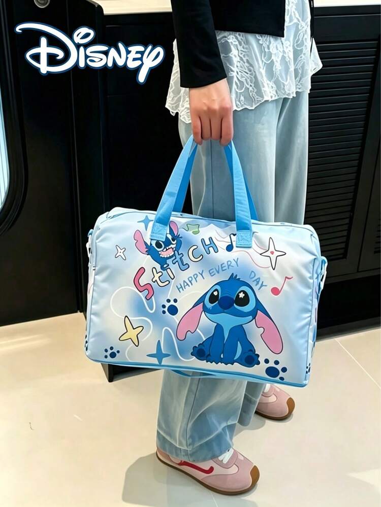Bộ 2 túi du lịch cao cấp sang trọng Disney - Dòng "Star Baby". Túi du lịch cho bé trai và bé gái theo chủ đề. Bộ 2 túi lưu trữ nhỏ - Dung tích lớn, họa tiết hoa, có khóa kéo, có thể xách tay, đeo vai hoặc đeo chéo. - Nhiều màu - Xem 6