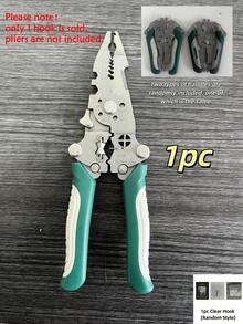 1把折叠式剥线钳，高碳钢材质，适用于各种电线加工，可用于电气布线、家庭维修、电路改造、电子产品DIY、户外应急、家庭、建筑工地、车间、工具箱、维修台等场合，适合电工、维修专家、DIY爱好者、办公室工作人员、手工爱好者使用，集剥线钳、压线钳、多功能钳、折叠式电工钳于一体。 - 可折疊剝線鉗 - 查看 12