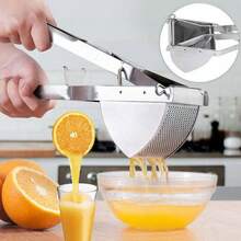 Heavy Duty Steel Potato Ricer Puree Masher Juicer Vegetable Fruit Press Maker UK - SU00104 - 查看 12