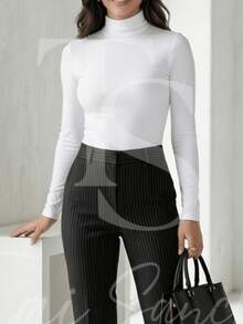 Women Bodysuits - White - View 4