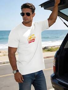 Men T-Shirts - White - View 6