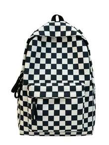 New Classic Back To School & Graduation Season Solid Color Elegant Fashion Minimalist Versatile Comfortable Travel Couple Backpack Large Capacity Multifunctional - Multicolor - View 3