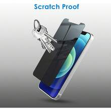 JETech Privacy Screen Protector For IPhone 12 Pro 6-Inch, Tempered Glass Screen Protector, Anti-Scratch, 2 Units ZJHO - IPhone 12 Mini - View 6