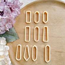 10 buah Pemotong Tanah Liat Polimer, Cetakan Anting Tanah Liat Bentuk Geometris Gaya Liontin Panjang, Cocok untuk Pembuatan Perhiasan, Kerajinan DIY, Ramah untuk Pemula - Jeruk - View 8