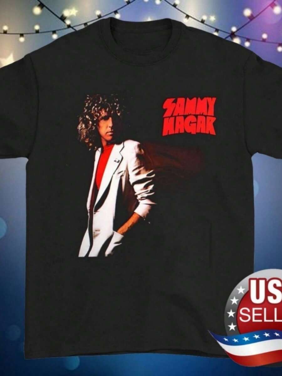 Sammy Hagar STREET MACHINE  T-Shirt Unisex All Sizes 2F175, Retro Loose-Fit T-Shirt - Back - View 1