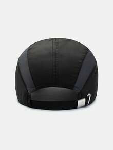 1 pieza Gorra de béisbol con estampado de letras deportivas en lámina, de secado rápido, malla transpirable y protección solar, adecuada para deportes al aire libre, senderismo, escalada - Gorra de béisbol transpirable y de secado rápido - Ver 5