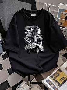 Women T-Shirts - Black - View 3