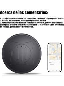 Mini GPS Tracker For Vehicles, Real-Time Magnetic GPS Tracker, Global Coverage Location Tracker For Dogs, Trucks, People, Compatible With IOS And Android - A - View 7