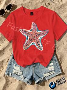 Women T-Shirts - Apricot - View 10