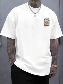 T-Shirts Hommes - Blanc - Voir 2