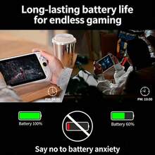Logitech The CLOUD Handheld Game Console Features A 7-Inch High-Definition Touchscreen, Wireless Bluetooth Connectivity, And Is Lightweight, Portable, And Boasts Long Battery Life. It Offers Stereo Sound, A Smooth User Experience, And An Ergonomic Design. - View 6