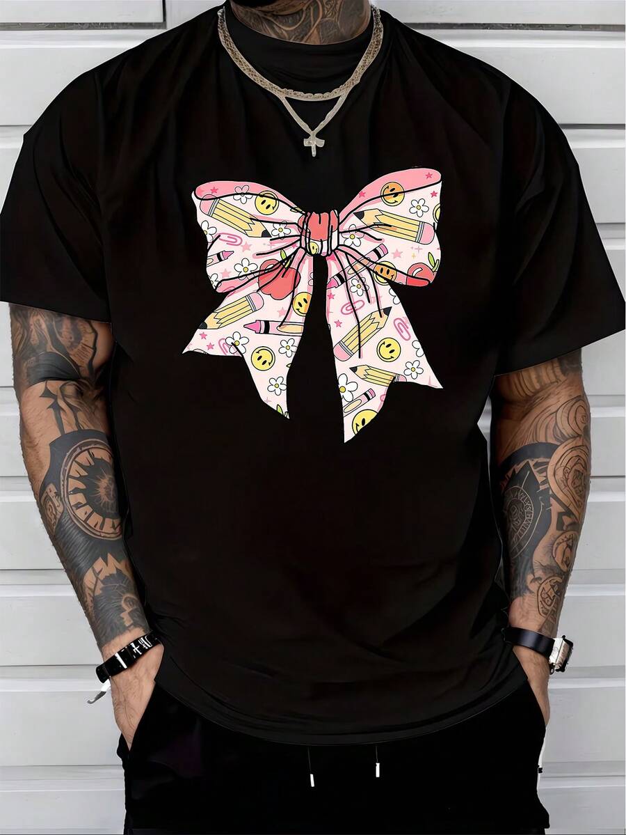 T-Shirts Hommes - Noir - Voir 1