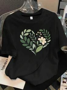 Halloween Graphic T-Shirt - Black - View 1