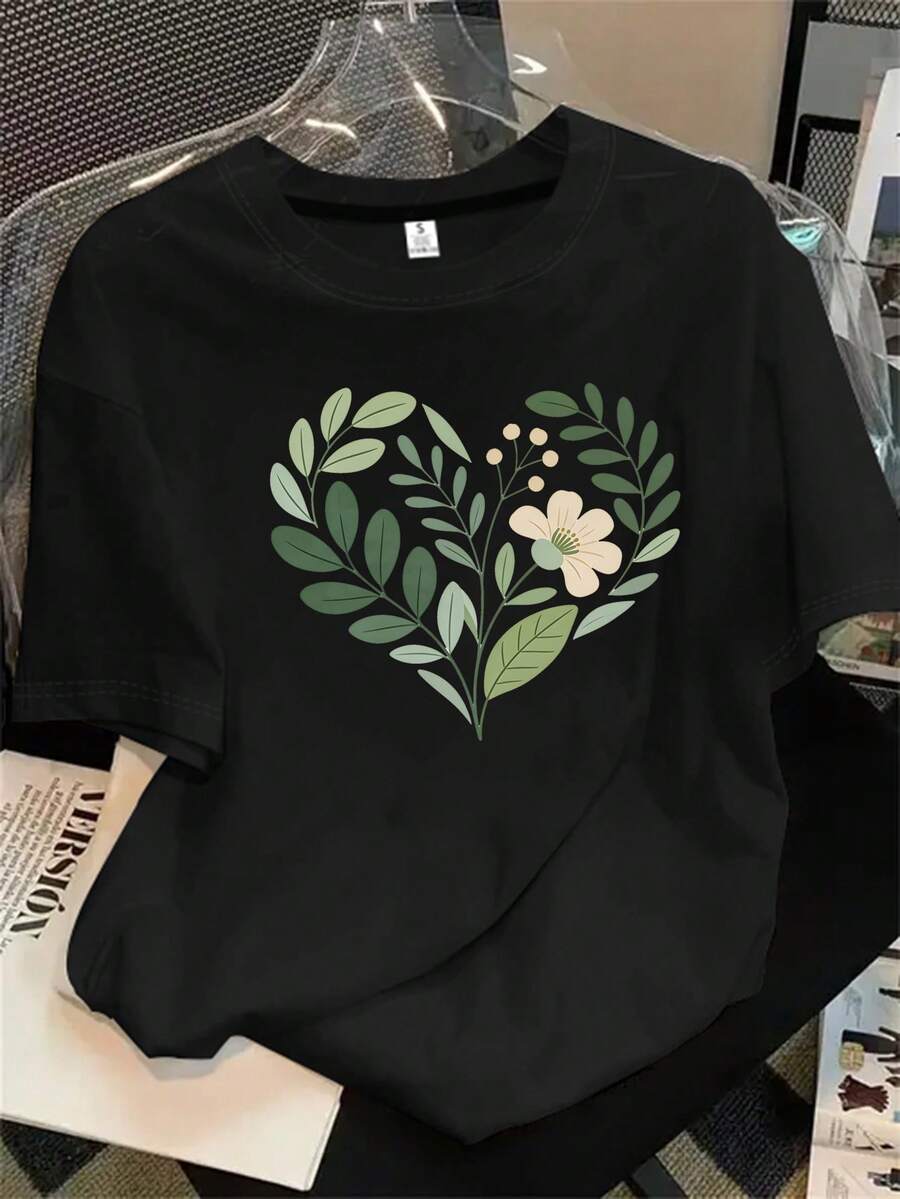 Halloween Graphic T-Shirt - Black - View 1