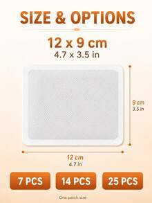 7/14/25pcs Self-Heating Warm Patches, Fast Heating, Long-Lasting Warmth, Suitable For Outdoor And Daily Use, Iron Powder Material, No Battery Required - Warm Patch - View 8