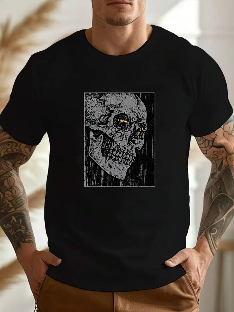 Men T-Shirts - Black - View 1