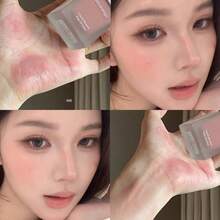 HERORANGE Rubor Líquido Hidratante Multiusos Difuminable Suave Radiante Rosa Juvenil y Delicado a Prueba de Transferencia Uso Dual Ojos & Mejillas Cosmético Regalo Perfecto de Navidad & Cumpleaños Belleza Diaria - Multicolor - Ver 11