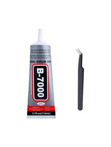 110ml Transparent B7000 Glue, Clear Flexible Waterproof Multi-Purpose Adhesive, Suitable For Phone Screen Repair, Rhinestones, Jewelry Making, Clothing, Shoes, Bags, Resin Crafts, Acrylic Decor, Miniature Models, Eyeglass Frames DIY Supplies - A - View 7
