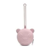 Silicone Pacifier Storage Bag Cute Cartoon Bear Design Stroller & Diaper Bag Decoration Durable Easy To Clean Newborn Accessories Essential - Multicolor - View 18