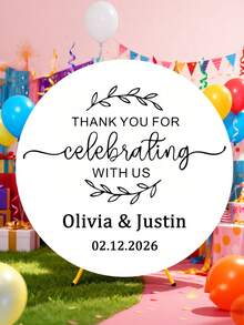 Fondo Redondo Personalizable (Soporte No Incluido), Patrón/Logo/Texto Imprimible, Duradero, Adecuado Para Bodas, Fiestas de Cumpleaños, Bautizos, Accesorios de Cabina Fotográfica y Decoraciones de Fiesta, Diseño Redondo Moderno, Textura Suave, Fondo Redondo - Multicolor - Ver 4