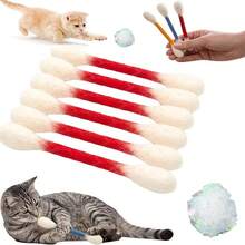 2pcs Felt Cat Kicker Toys, Interactive Kitten Teething & Chewing Toys, Boredom Relief Dental Toys, Anxiety Relief & Digestion Aid Gift For Cat Lovers, Battery-Free, Suitable For Cats And Dogs - Multicolor - View 5