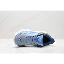 New Spring/Summer Bondi 9 Road Running Shoes, Breathable, Lightweight, Comfortable, Cushioned, Anti-Slip, All-Season, Unisex, Dark Blue - Dark Blue - View 11