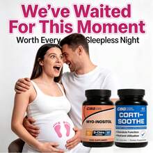 [Pregnancy Preparation Supplement] Inositol Supplement & Cortisol Supplement,Reduce Cortisol And Balance Hormones For Ovulation, Regular Menstruation, And Pre-Pregnancy Health Support, 7in 1 Essential Nutrients, 60 Capsules Per Bottle,Packaging May Vary - Nice Cortisol Supplement - 查看 1