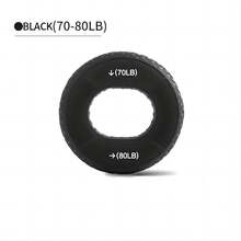 1pc Dual Resistance Silicone Grip Ring 20-80lbs Non-Slip Tire Texture For Gym Office Stress Relief Training - Multicolor - View 12