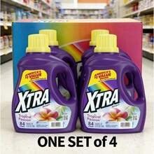 Exclusive Special : Cleaning Essentials Multi-Pack Effective Stain Clean Tropical Detergent | HE-Compatible Tropical Passion Wash | Island Fresh Scent Laundry Liquid Large Capacity Family Pack | Suitable For Any Room | Great For Gifting | Excellent Cleaning Essential - 預設 - 查看 2