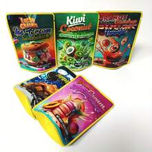 50pcs Gift Bags, 3.5G Mylar Bags, 10 Bags Of Each Pattern.Vibrant Pop Culture-Themed Resealable Mylar Bags, Waterproof & Odorless, 3.5g - Perfect For Party Favors & Gifts, Cartoon Designs. - 50pcs Random - View 5