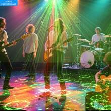 DJ Disco Projection Light, USB Powered, RGB Effect, With Remote Control And Sound Control Function, Suitable For Bar, KTV, Christmas, Halloween, Party, Birthday, Wedding And Small Gifts - Party Lights - View 7