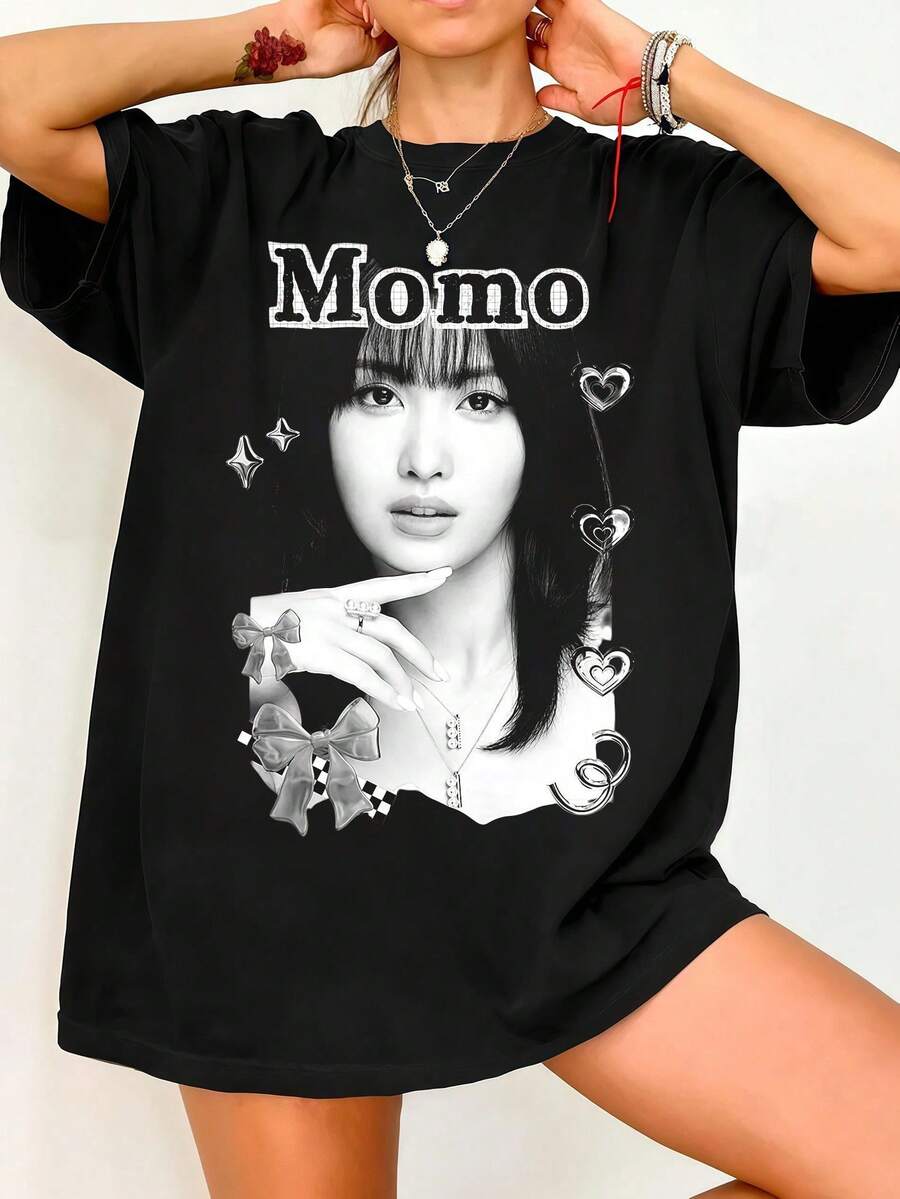 Women T-Shirts - Black - View 1