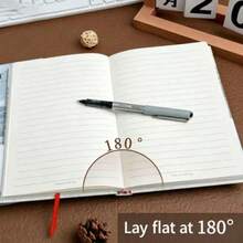 Creative Chinese Style Hardcover A5 Notebook, Distant Mountain Landscape Design, Suitable For School, Office And Study Supplies, Can Be Used As High-Quality Gift, Graduation Exchange Gift, Back To School Gift School Supplies - Rectangle - View 2