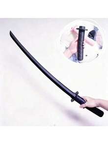 1pc Đồ chơi kiếm Samurai rút gọn, đạo cụ Katana tự động thu giãn, đồ chơi trêu đùa hài hước cho Cosplay, Halloween, quà tặng tiệc - Nhiều màu - Xem 7