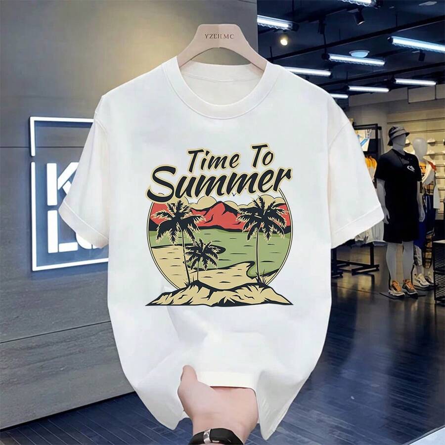 Men T-Shirts - 白色 - 查看 1