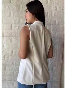 Women Lightweight Blazers - Putih - View 6